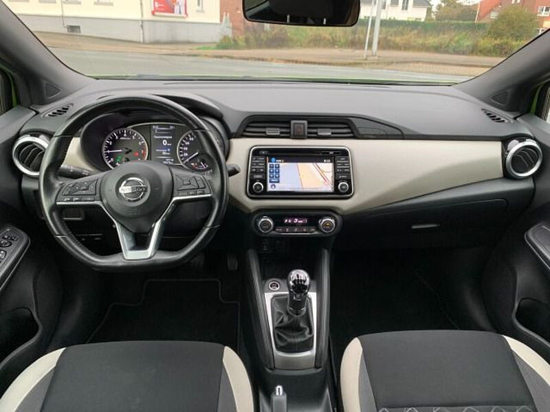 Nissan Micra 1.0 N-Connecta grün Navi