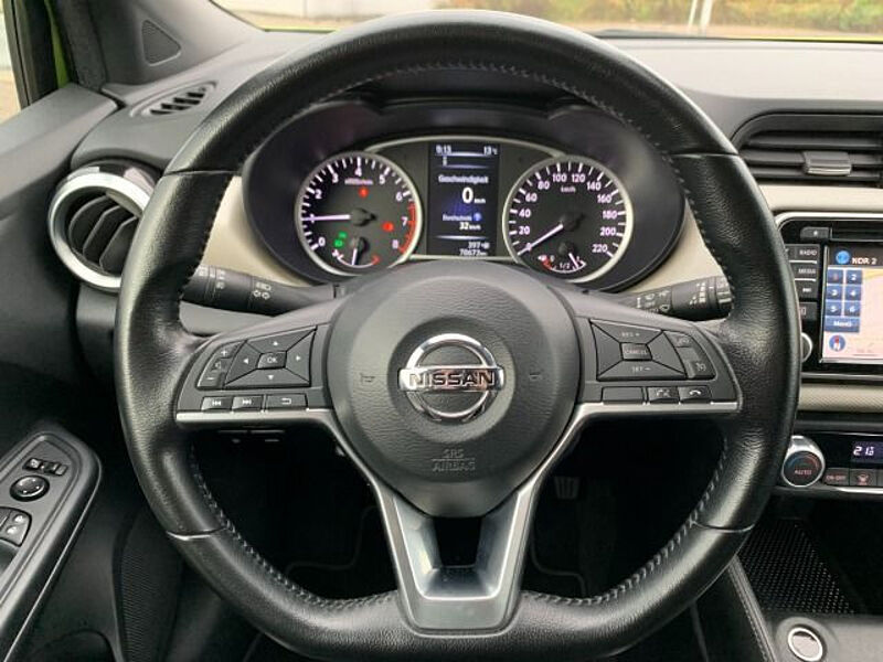 Nissan Micra 1.0 N-Connecta grün Navi